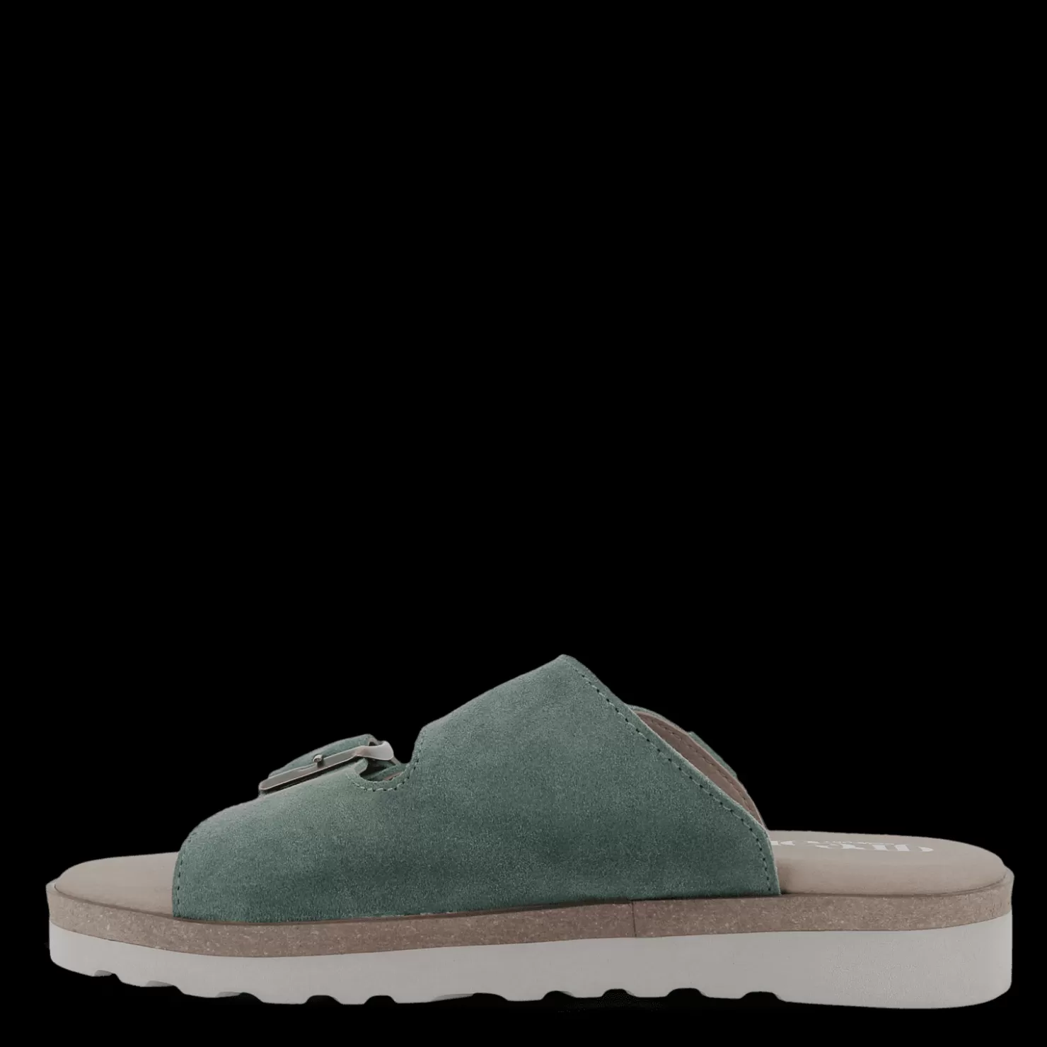 Green Comfort Sandaler med flad sål | Sandaler med udtagelig sål<AGNES ANNA - SEA GREEN Søgrøn