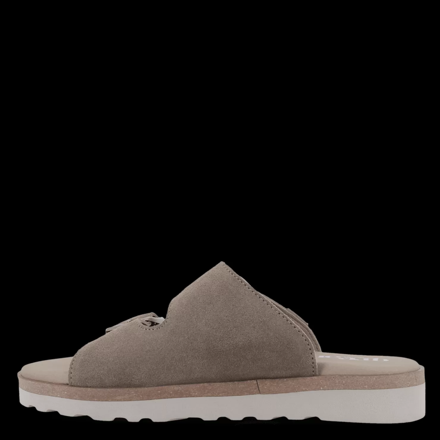 Green Comfort Sandaler med flad sål | Sandaler med udtagelig sål<AGNES ANNA - Taupe