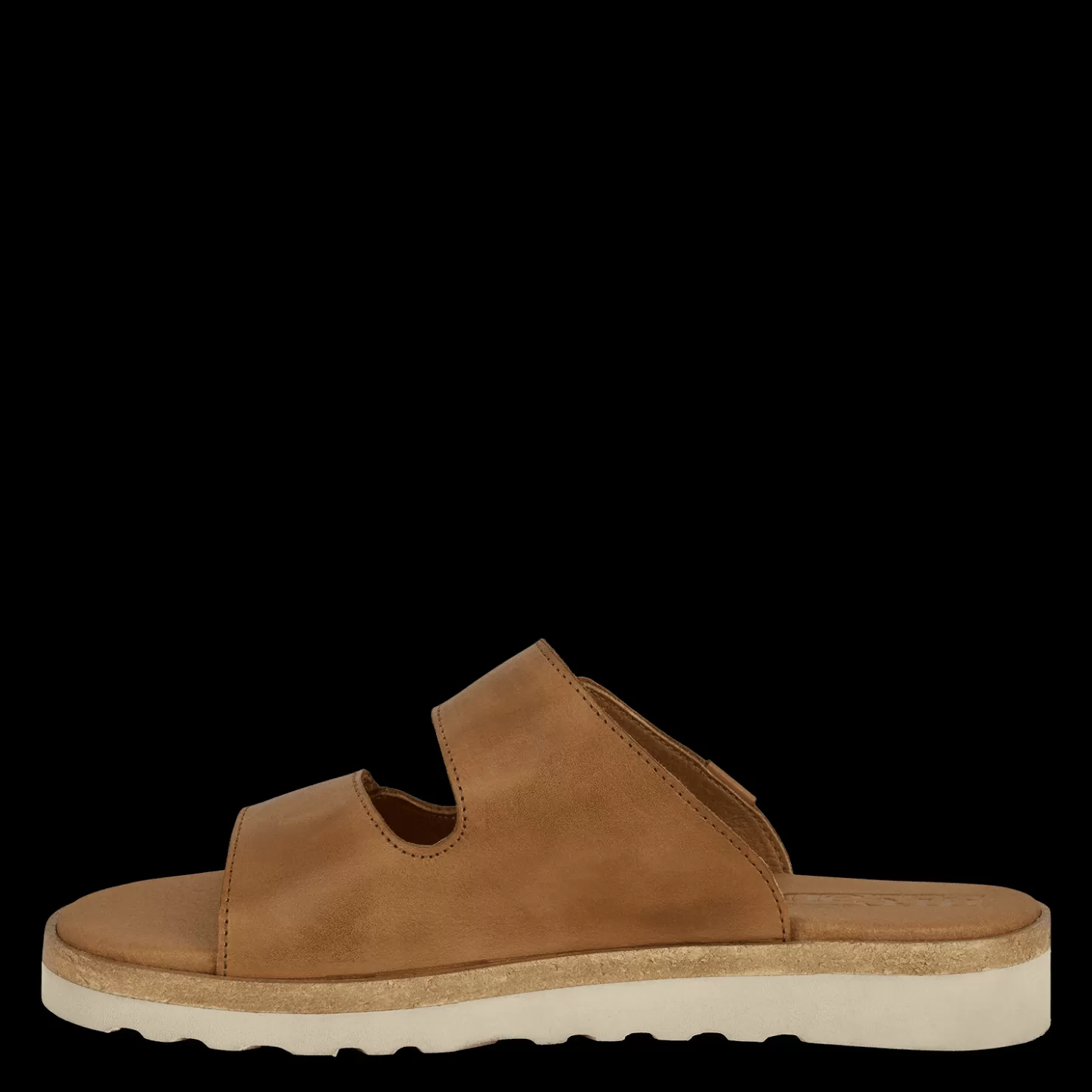 Green Comfort Sandaler med flad sål | Sandaler med udtagelig sål<AGNES ANNY - Cognac