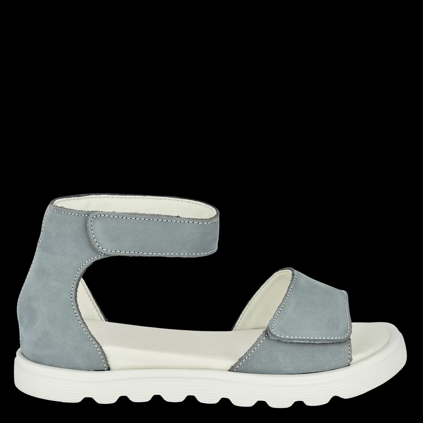 Green Comfort Sandaler med flad sål<ALLOW ABI - DENIM BLUE Denim Blå