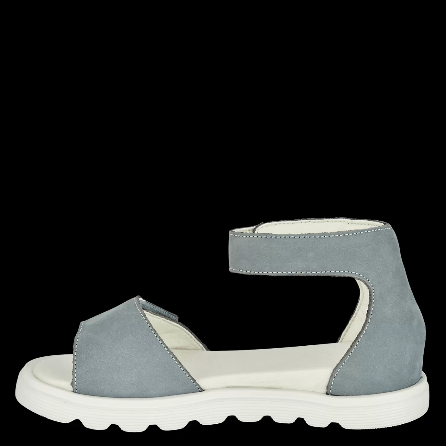 Green Comfort Sandaler med flad sål<ALLOW ABI - DENIM BLUE Denim Blå