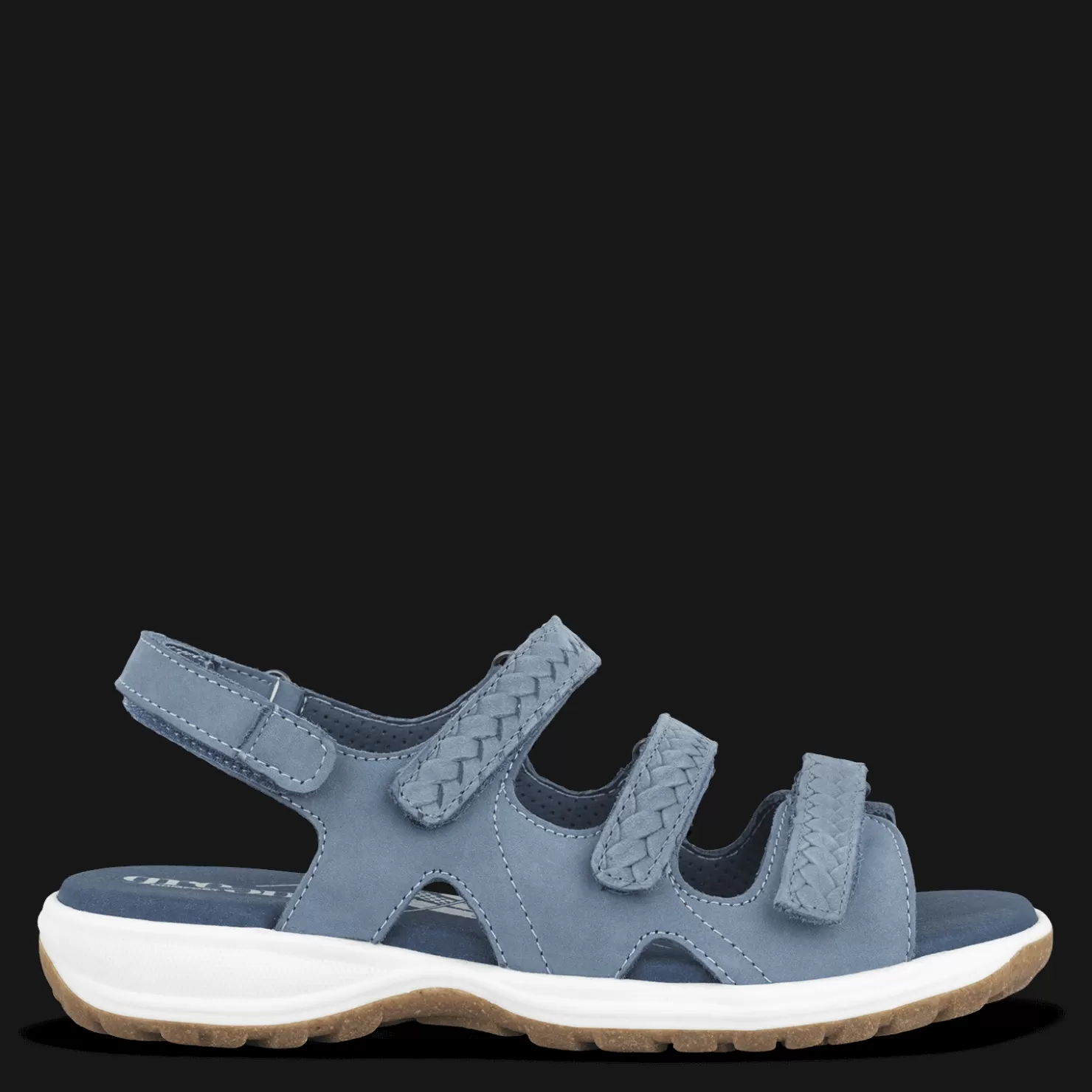 Green Comfort Vandresandaler | Sandaler med svangstøtte<CAMINO CASSY - DENIM BLUE Denim Blå