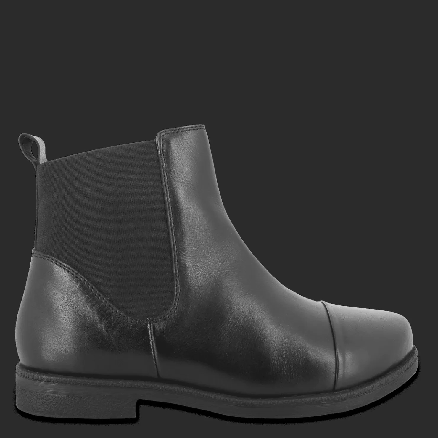 Green Comfort Korte støvler | Chelsea boots<CAROLINE CHELSEA - Sort