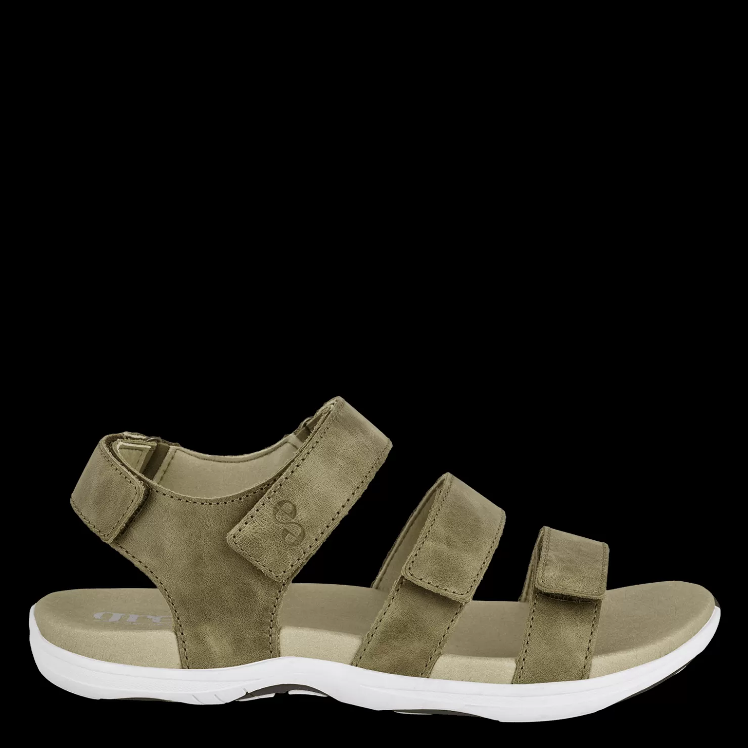 Green Comfort Sandaler med svangstøtte | Sandaler med flad sål<CORSICA CARMA - OLIVE Oliven