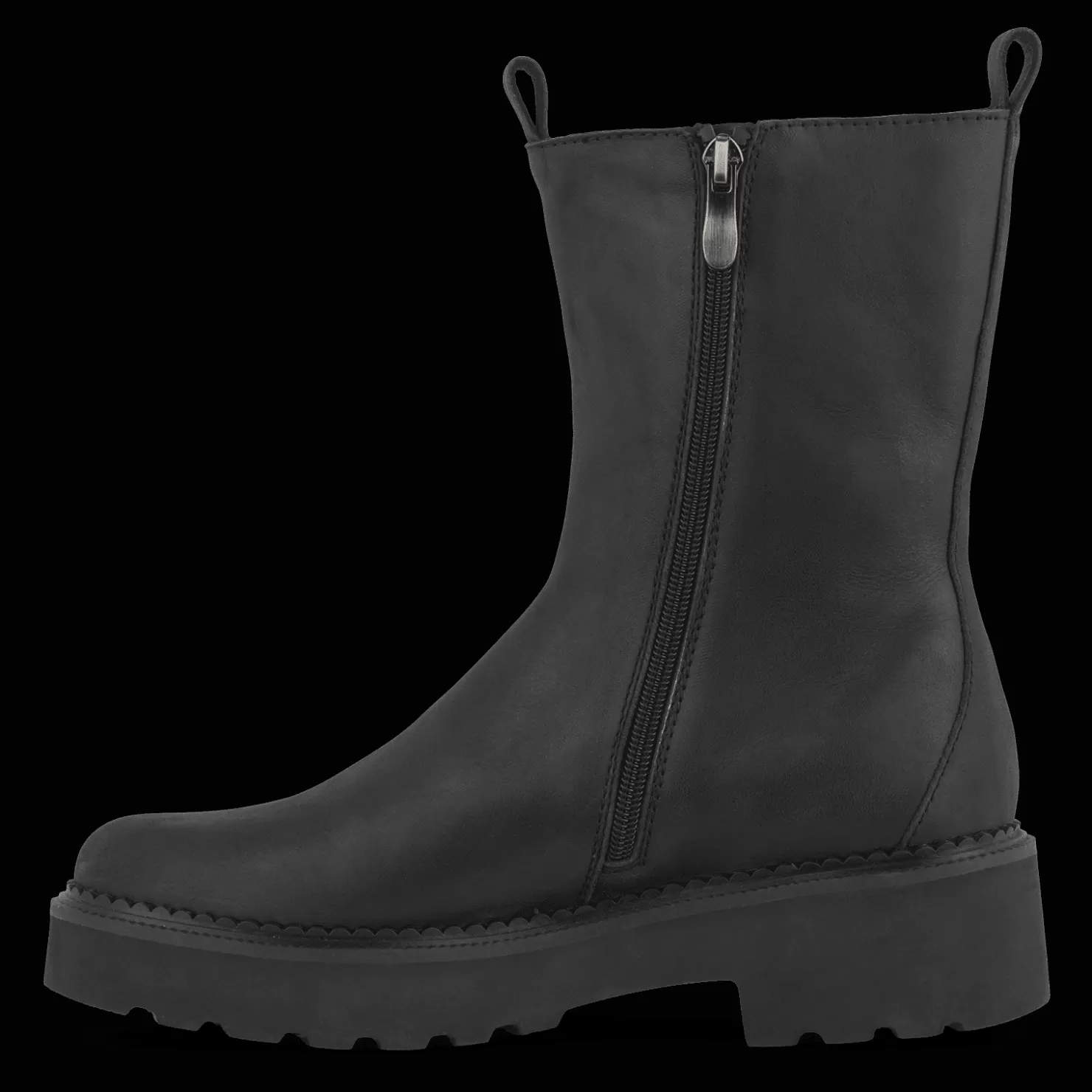 Green Comfort Lange støvler | Chelsea boots<PITCH PAOLA - Sort