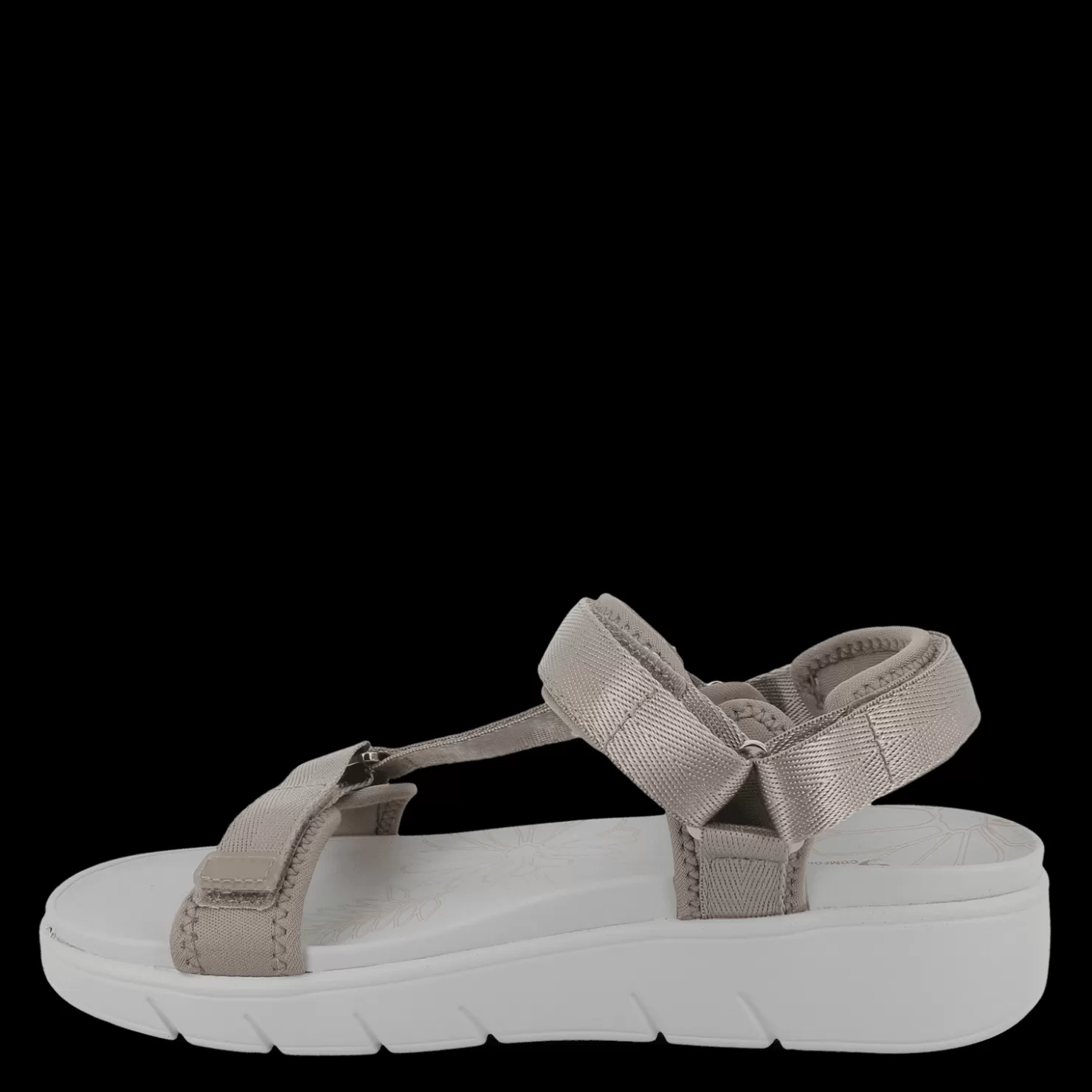 Green Comfort Sandaler med flad sål<REJOICE RIVER - Sand