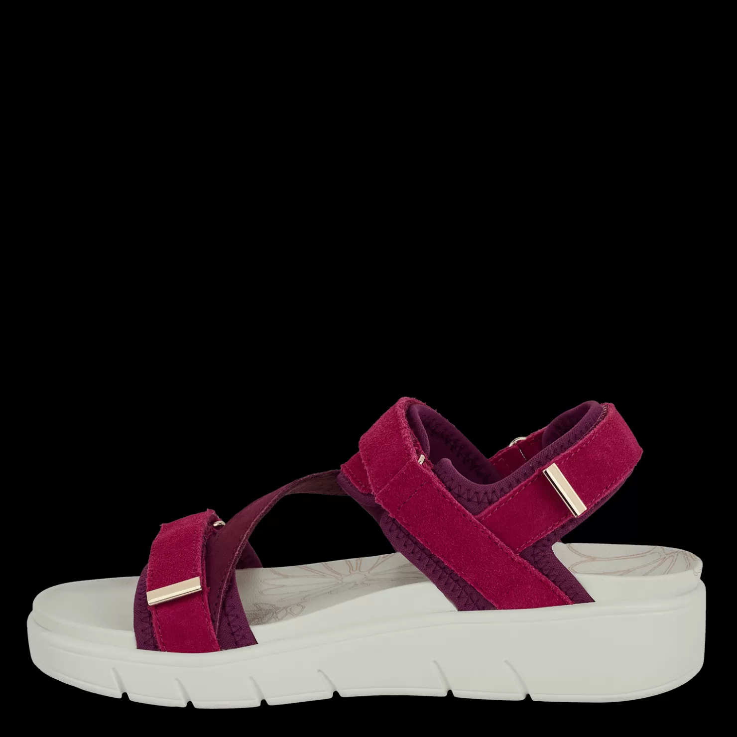 Green Comfort Sandaler med flad sål<REJOICE RUBY - Pink