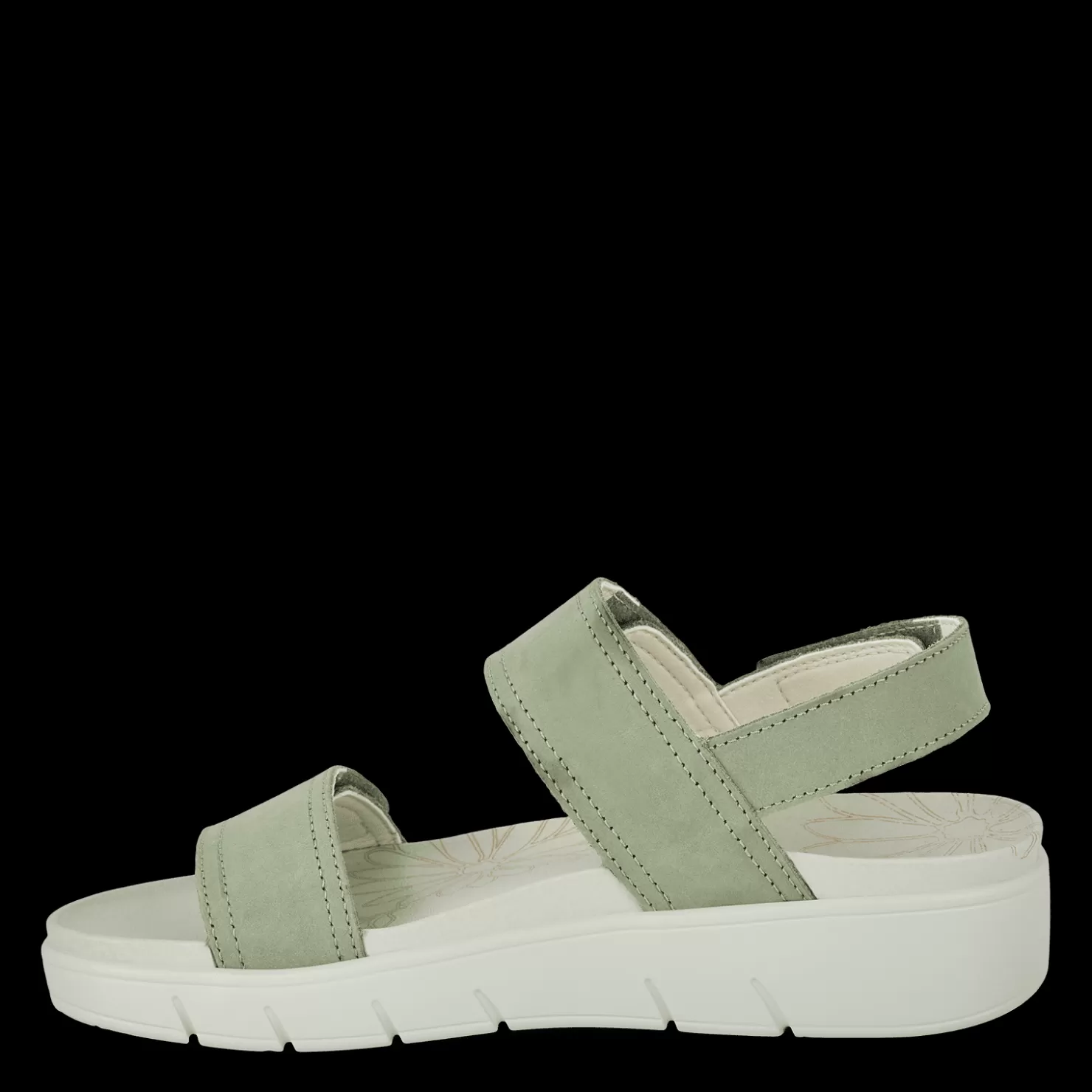 Green Comfort Sandaler med flad sål<REJOICE RUTH - Sage