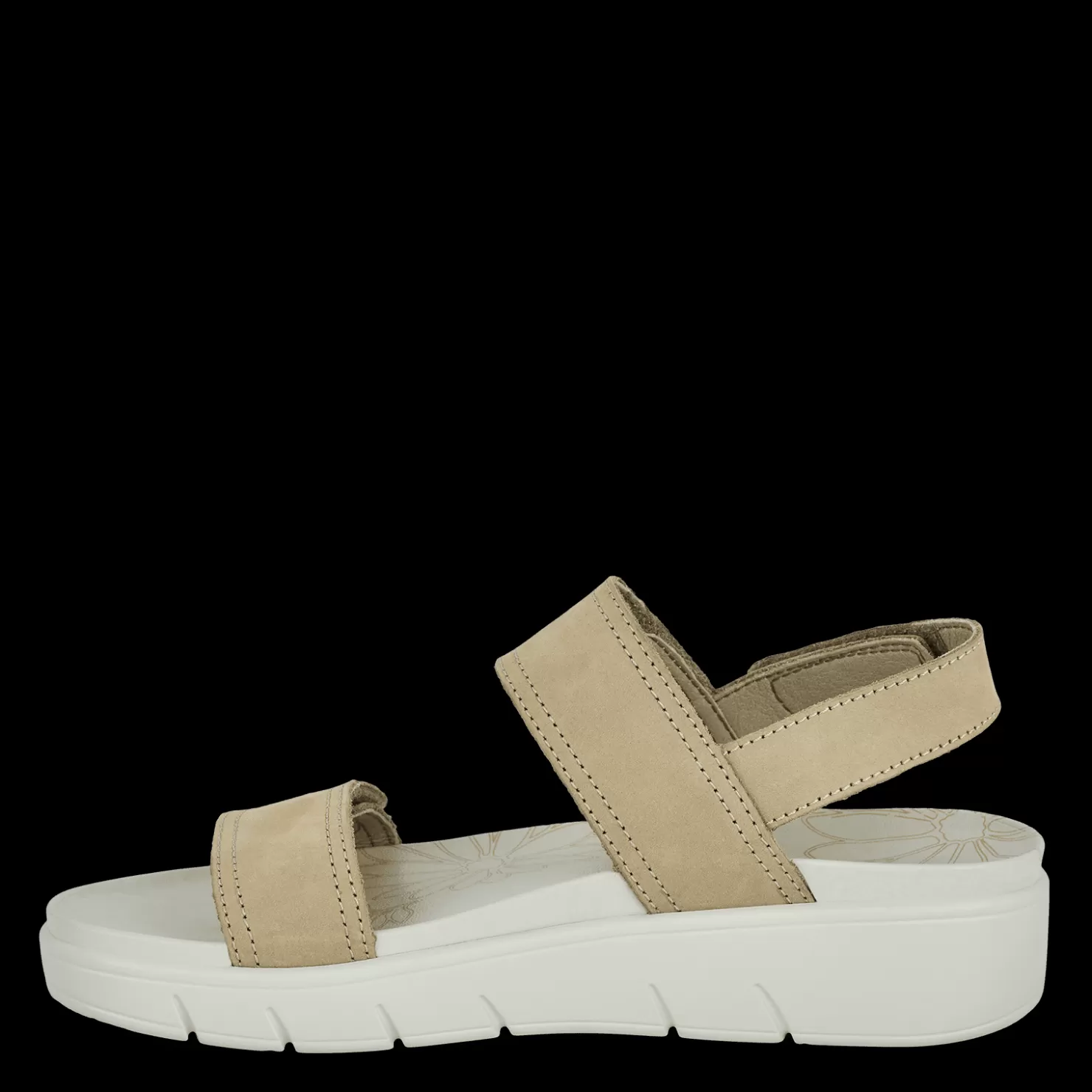 Green Comfort Sandaler med flad sål<REJOICE RUTH - Sand