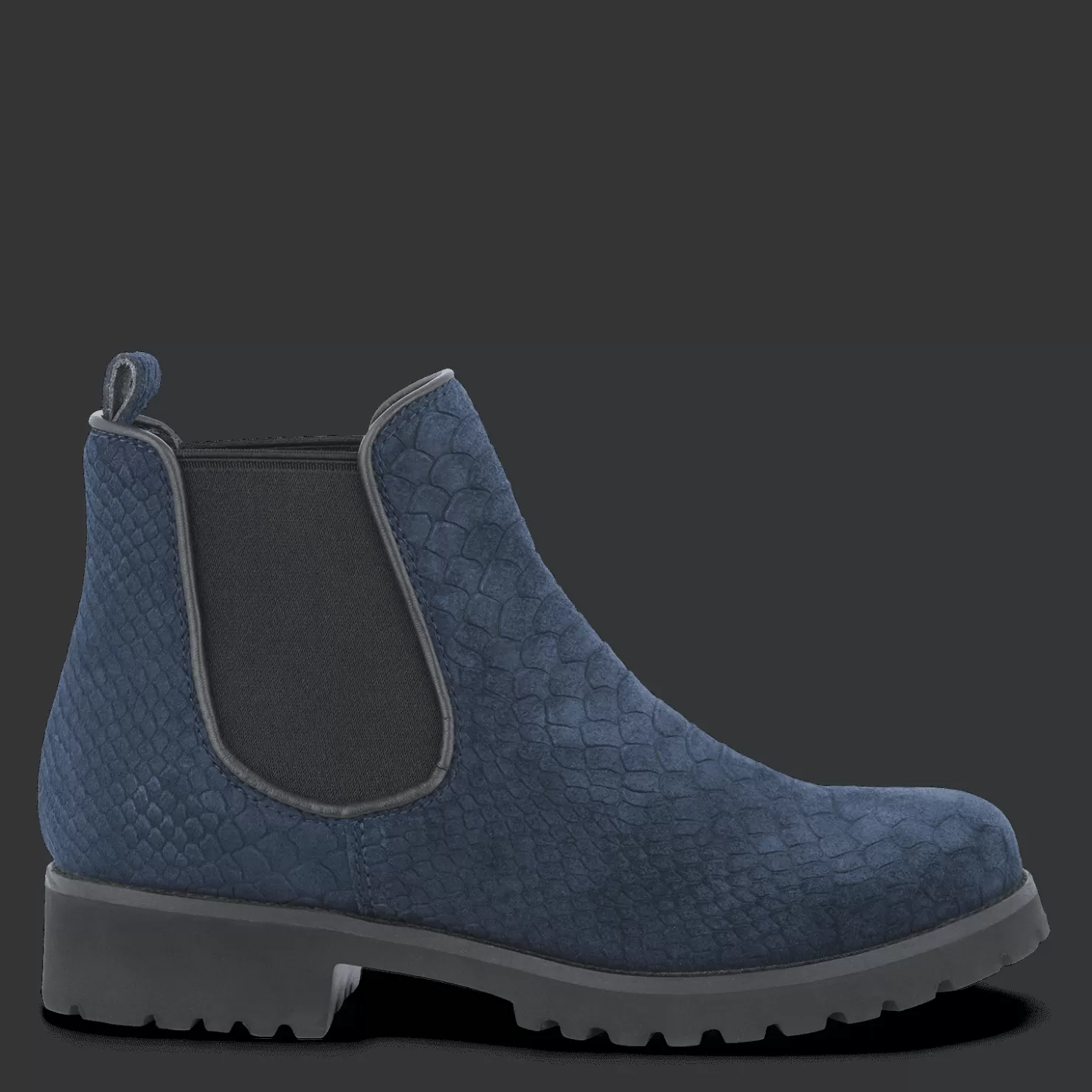 Green Comfort Korte støvler | Chelsea boots<STRIKE STELLA - MARINE BLUE Marineblå